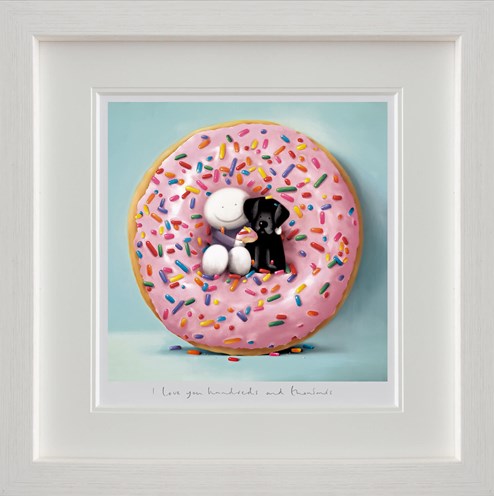 I Love You Hundreds and Thousands by Doug Hyde - Framed Limited Edition on Paper